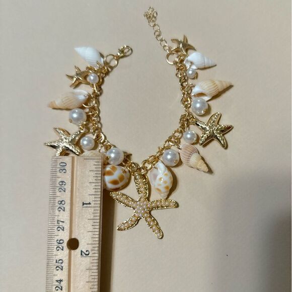 Boho pearl bracelet N735 - Picture 5 of 6